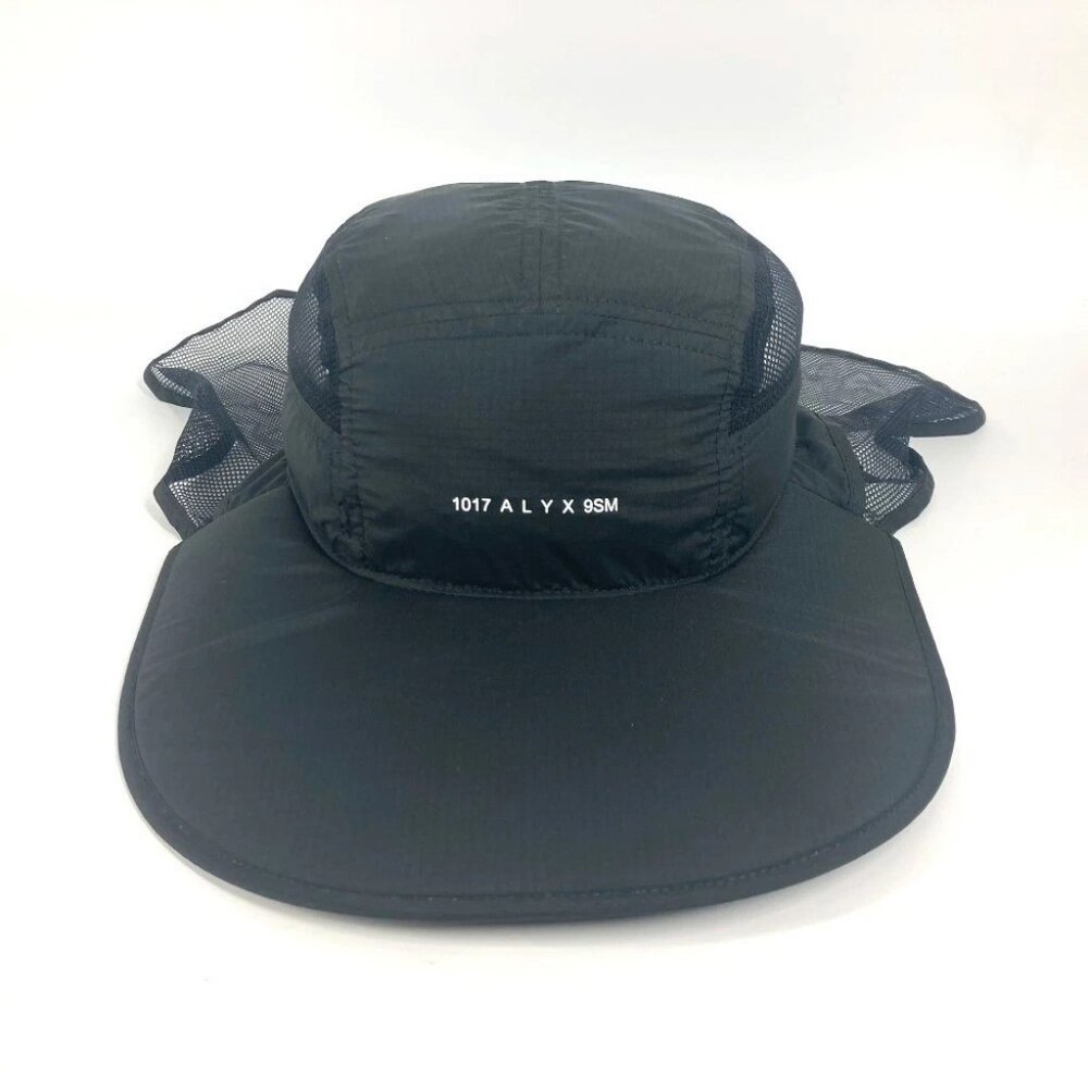 MONCLER ALYX collaboration hat hat bucket hat bob hat hat Nylon Black Unused - Picture 3 of 16